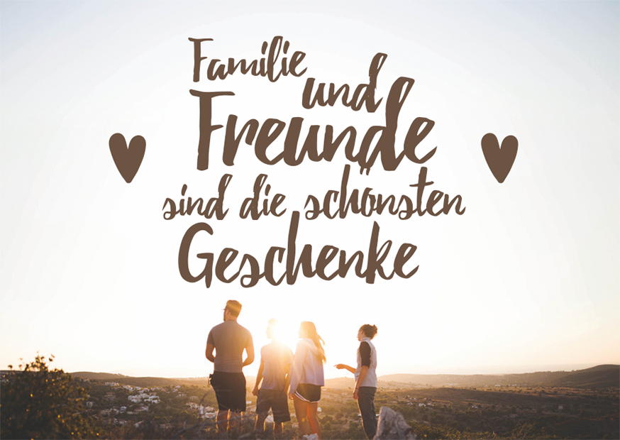 FAMILIE UND FREUNDE