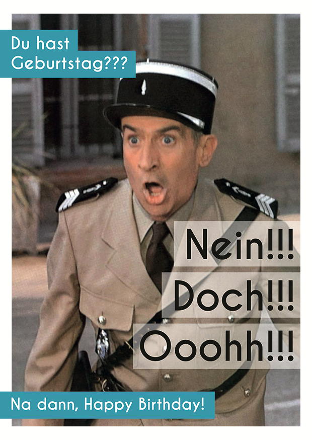 GEBURTSTAG NEIN!!! DOCH!!! OOOHH!!! - 86661193