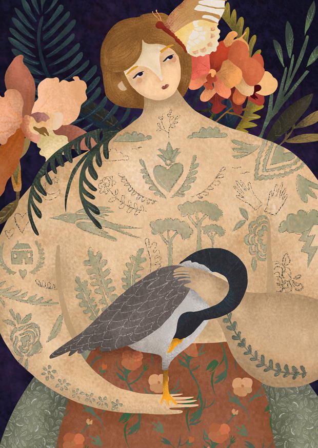 Wild Geese Lady