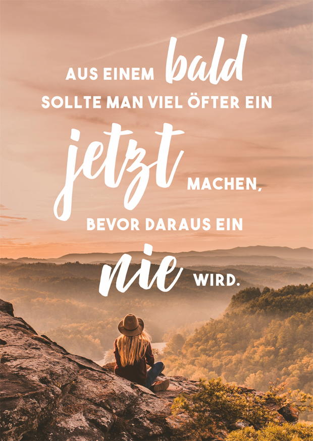 VIEL ÖFTER EIN JETZT