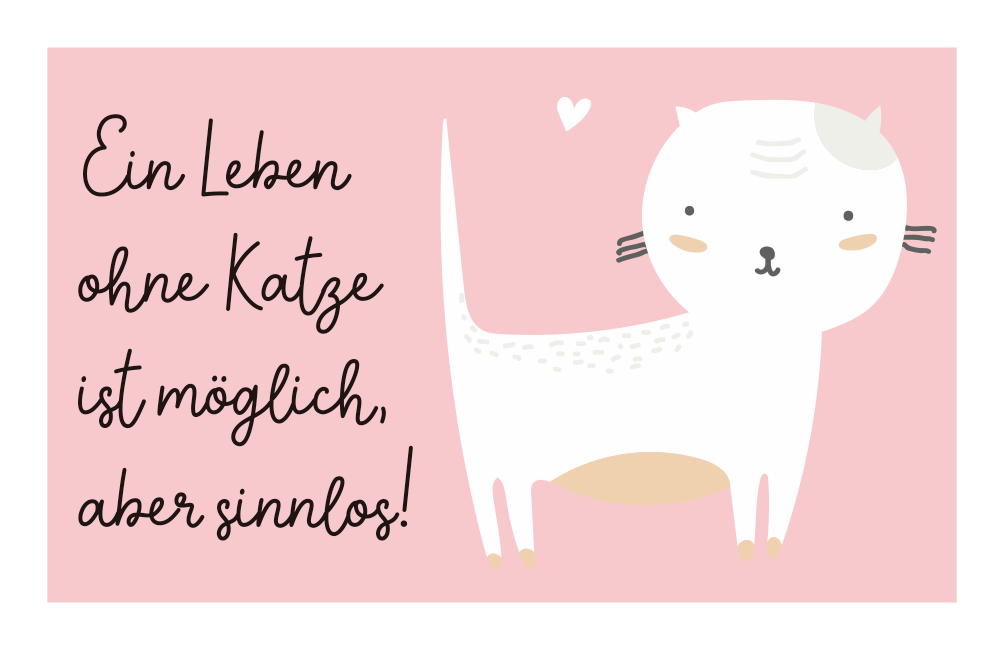 EIN LEBEN OHNE KATZE - MAGNETE