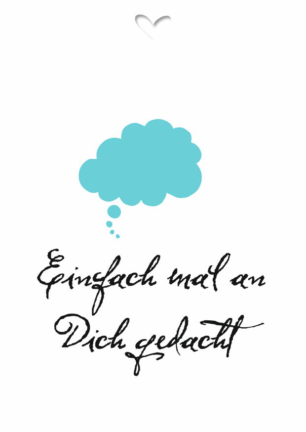GC-EINFACH MAL AN DICH GEDACHT
