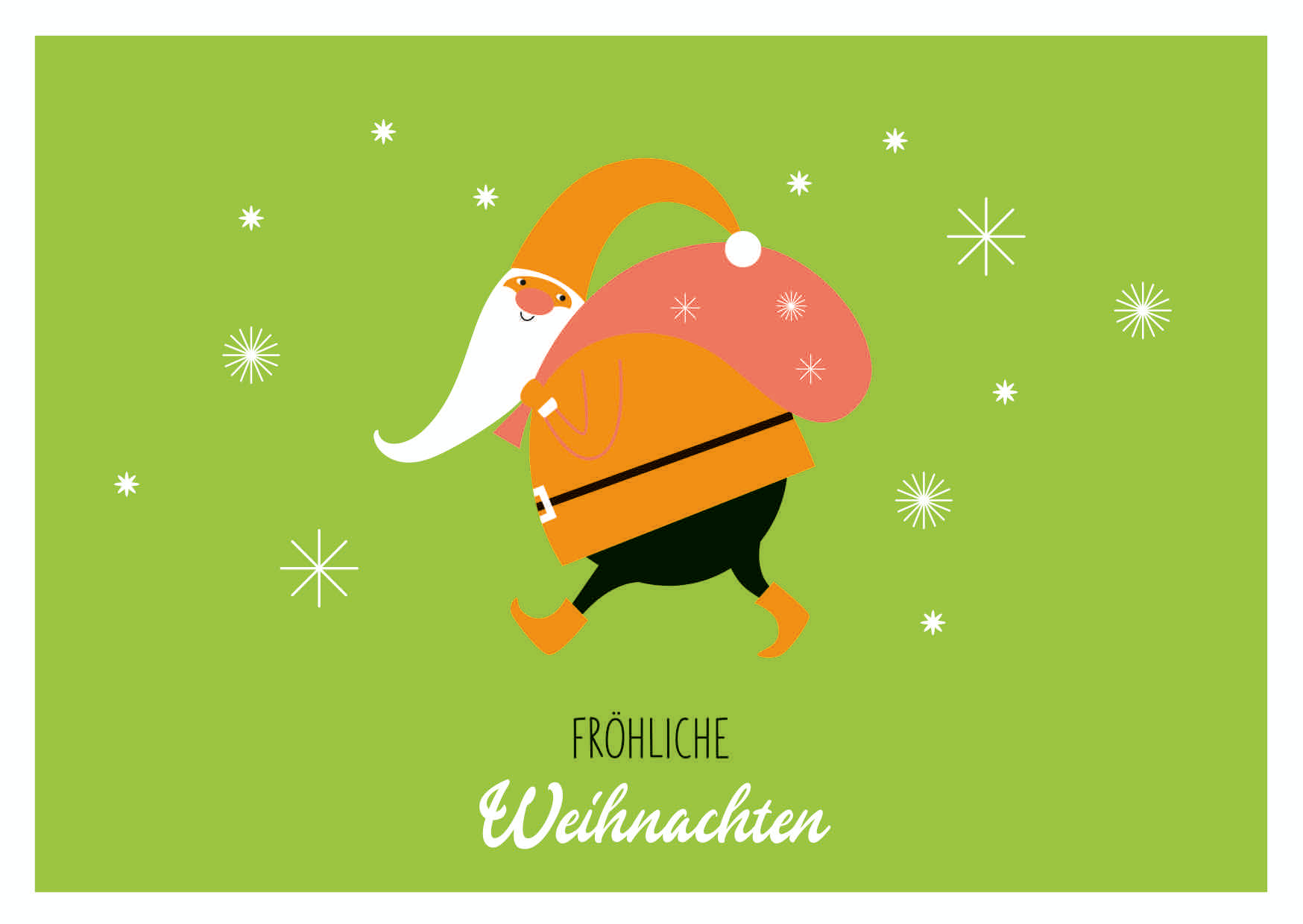 WEIHNACHTSMANN - NEON