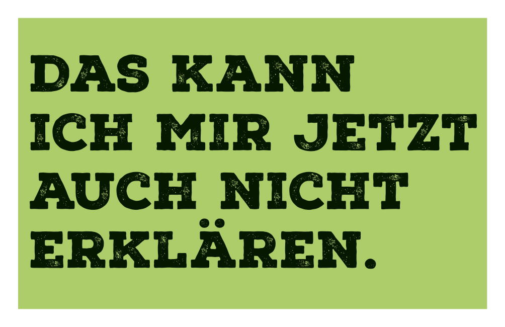 JETZT AUCH NICHT ERKLÄREN - MAGNETE