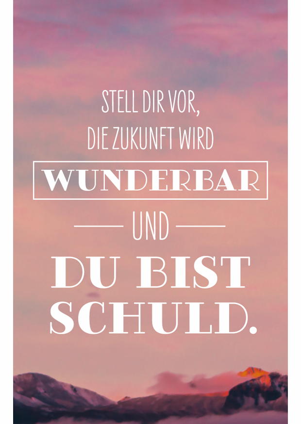 STELL DIR VOR DIE ZUKUNFT WIRD ... - MAGNETE