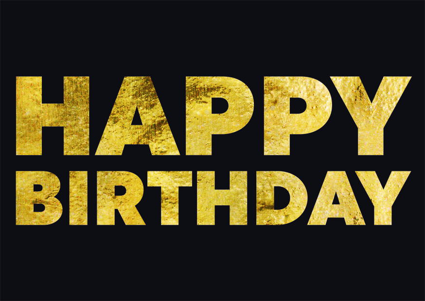 HAPPY BIRTHDAY