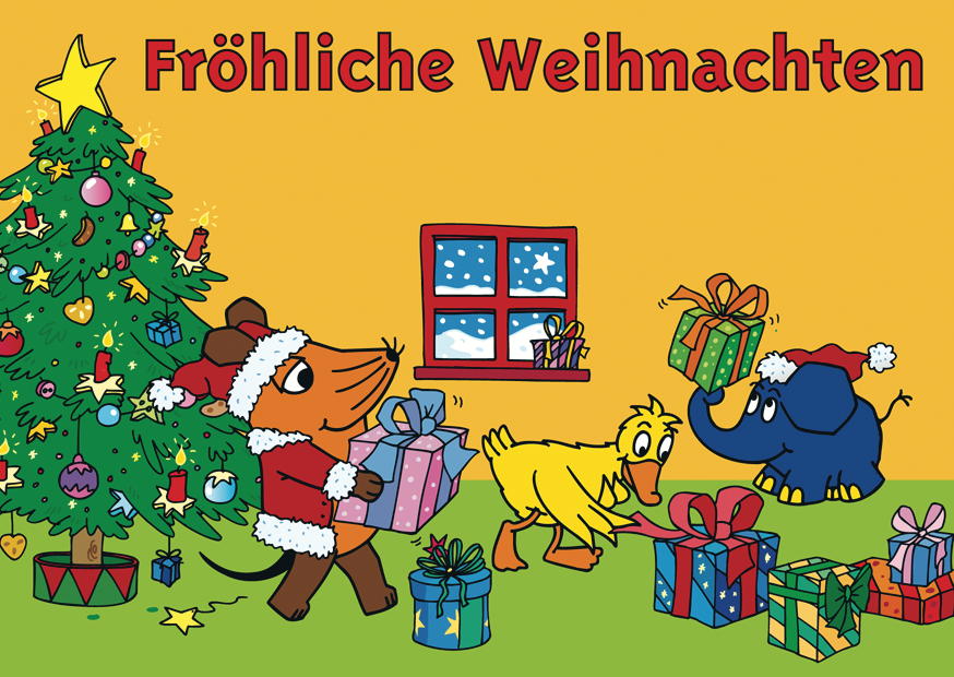 Fröhliche Weihnachten Bescherung