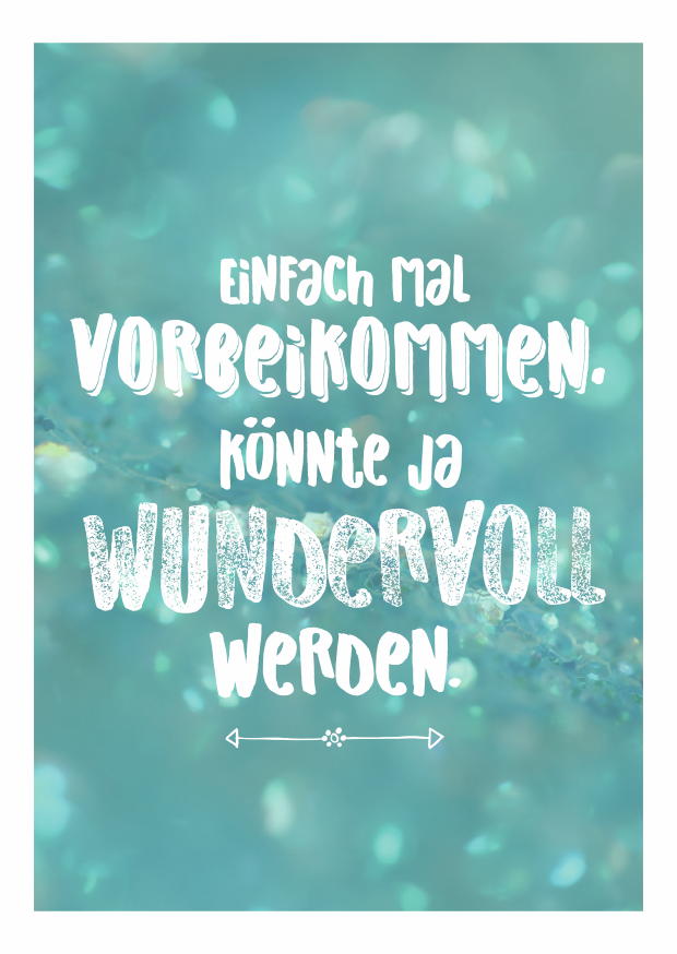 Einfach Mal Vorbeikommen