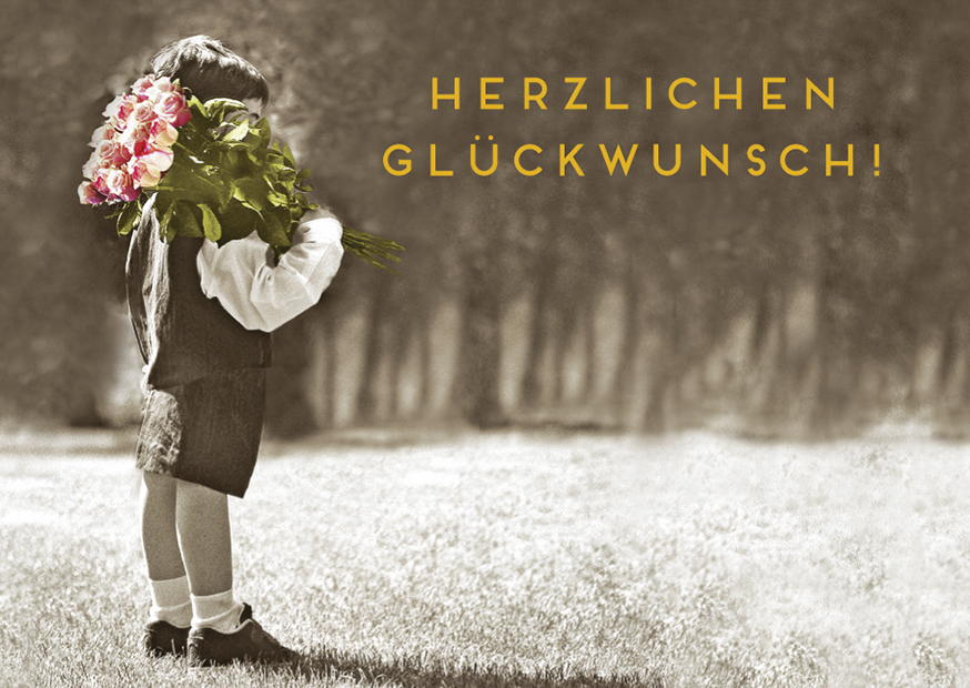 HERZLICHEN GLÜCKWUNSCH!