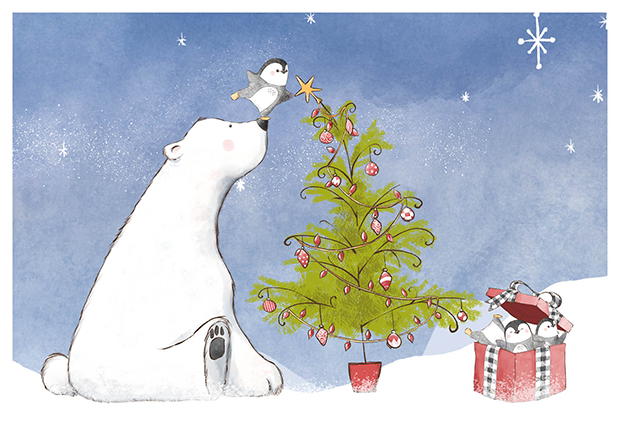 EISBÄR UND PINGUIN