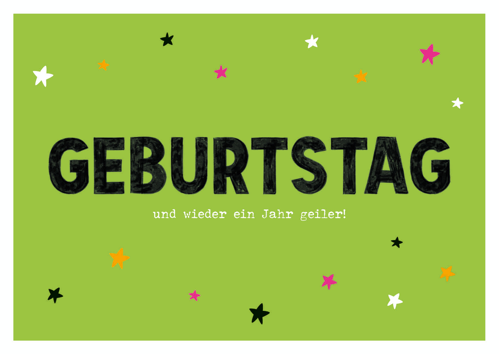 0103-9100232 EIN JAHR GEILER - NEON