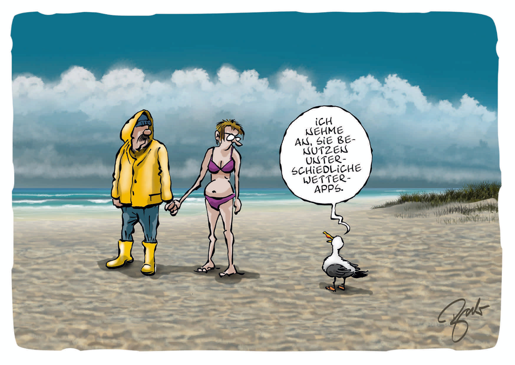 1115-4019 UNTERSCHIEDLICHE WETTER-APPS