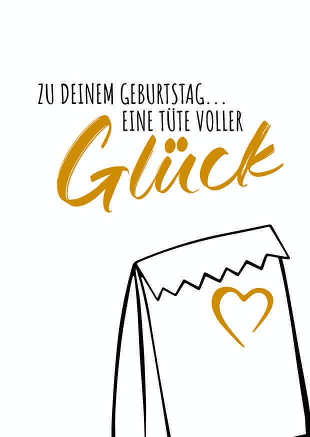 EINE TÜTE VOLLER GLÜCK
