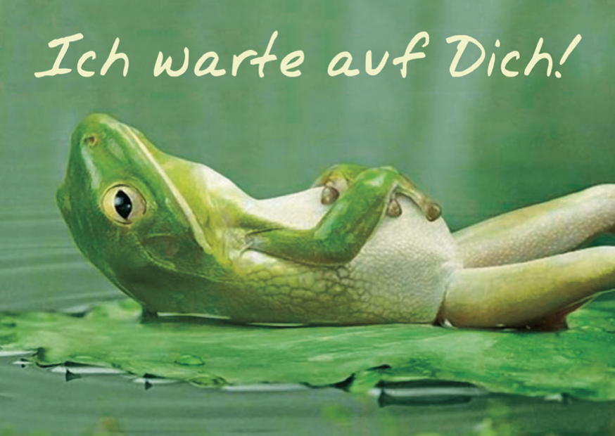 ICH WARTE AUF DICH