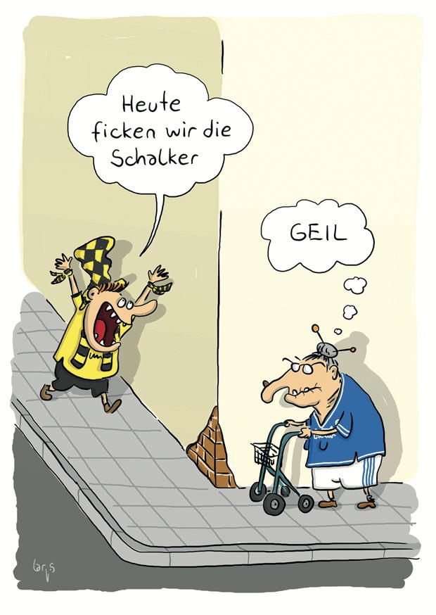 Fussball Heute Ficken Wir Die Schalker