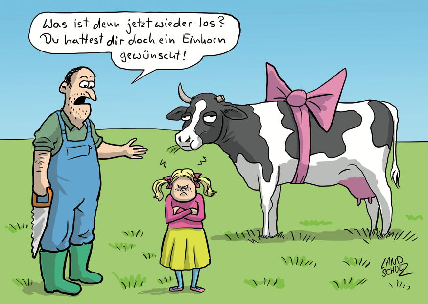 Ein Einhorn Gewünscht