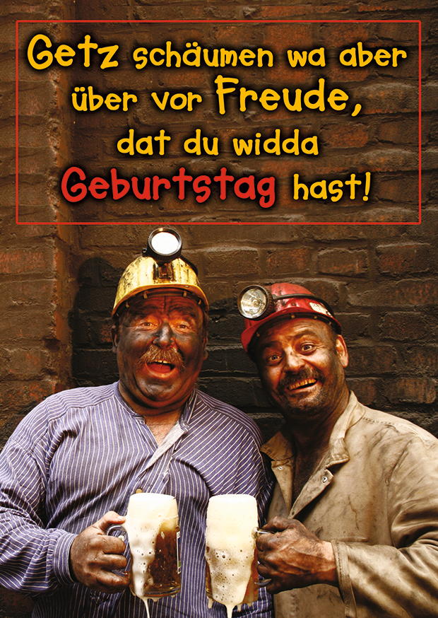 SCHÄUMEN ÜBER VOR FREUDE