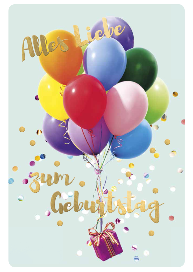 Alles Liebe Luftballons