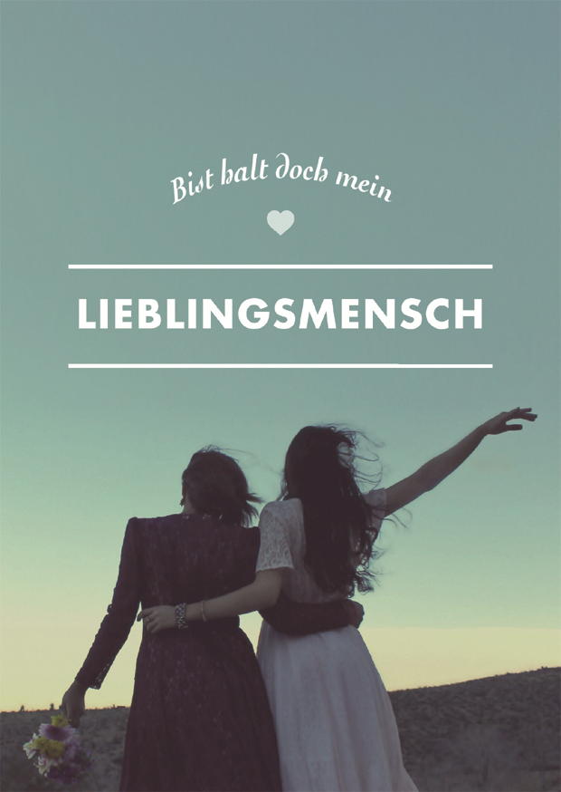 LIEBLINGSMENSCH