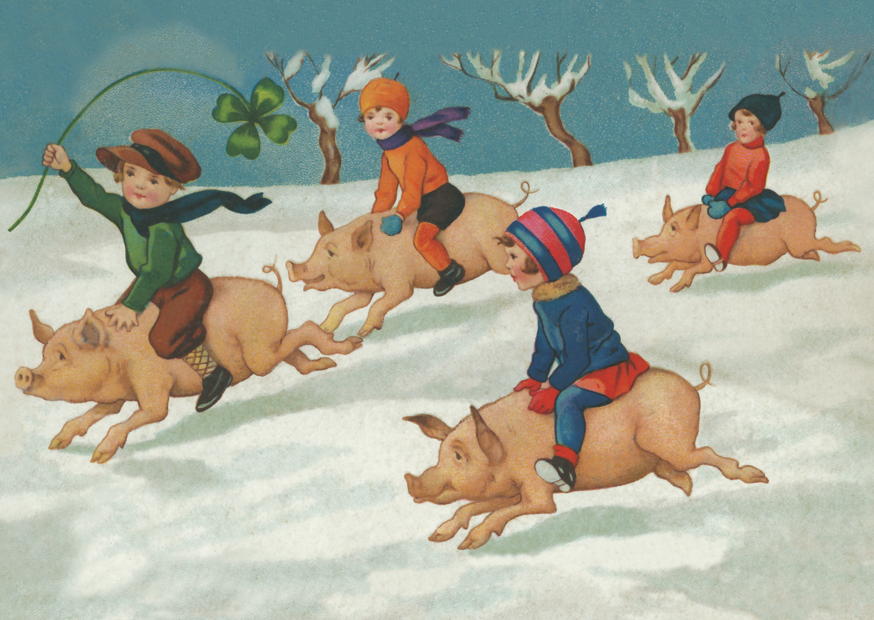 LUCKY PIGS