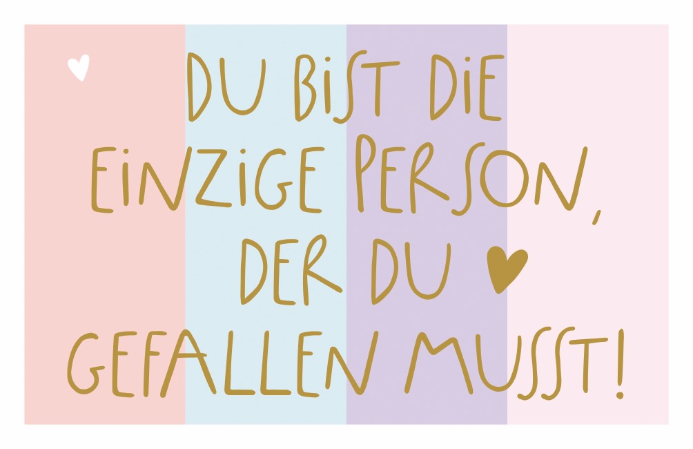 DIE EINZIGE PERSON- MAGNETE GOLD