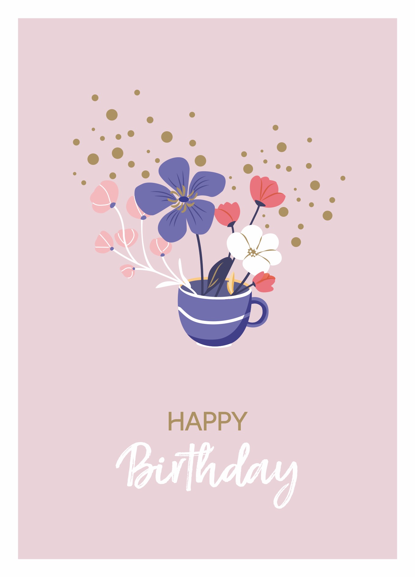 HAPPY BIRTHDAY TASSE