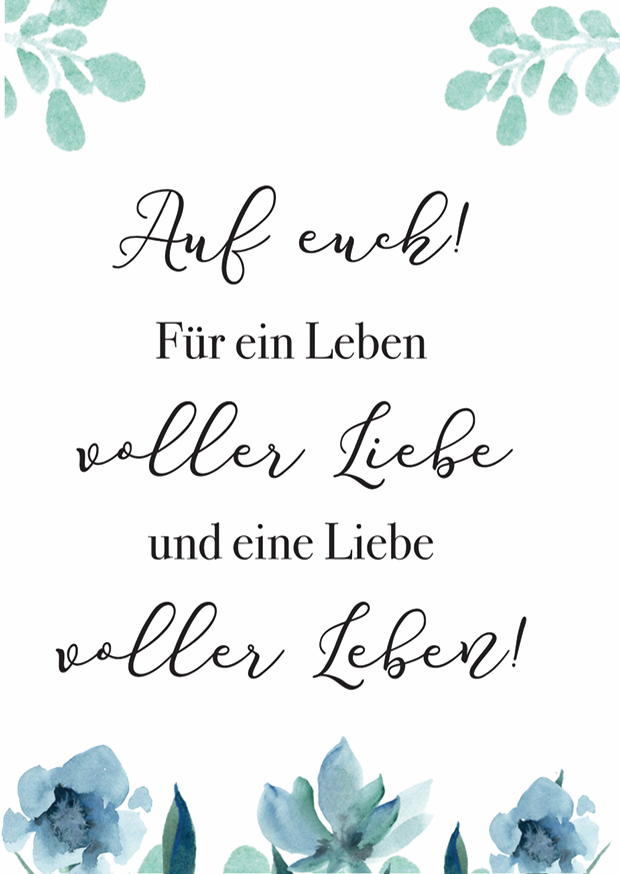 Auf Euch! Für Ein Leben Voller Liebe