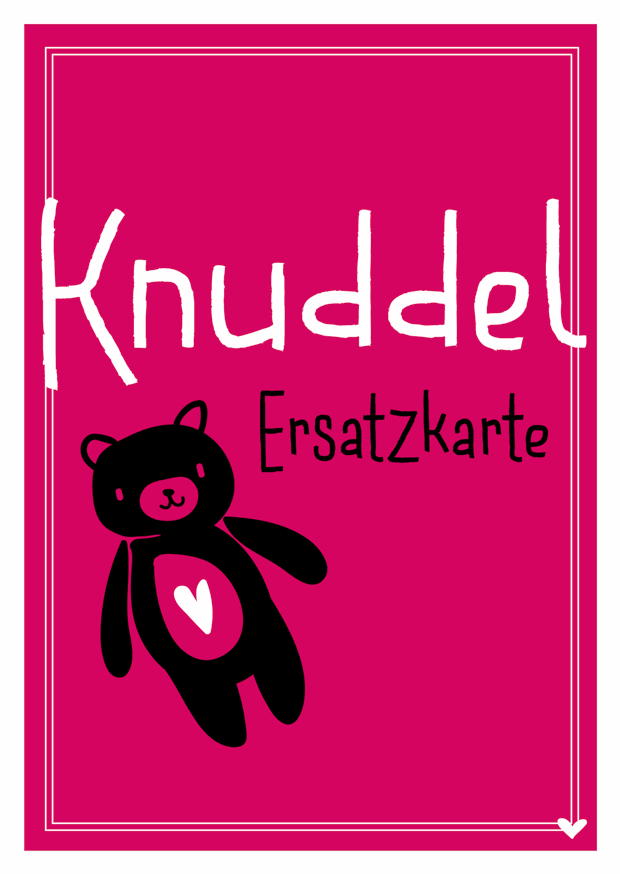GB-KNUDDEL ERSATZKARTE