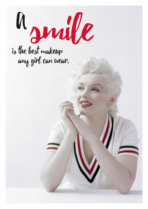 Marilyn Monroe A Smile