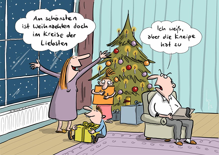 Weihnachten Im Kreise Der Liebsten