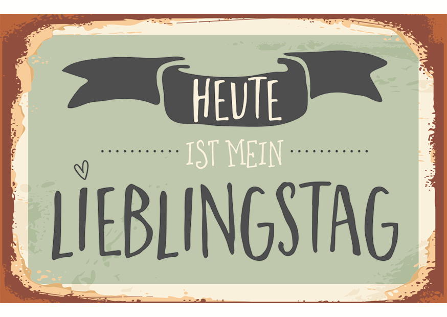 HEUTE IST MEIN LIEBLINGSTAG - MAGNETE