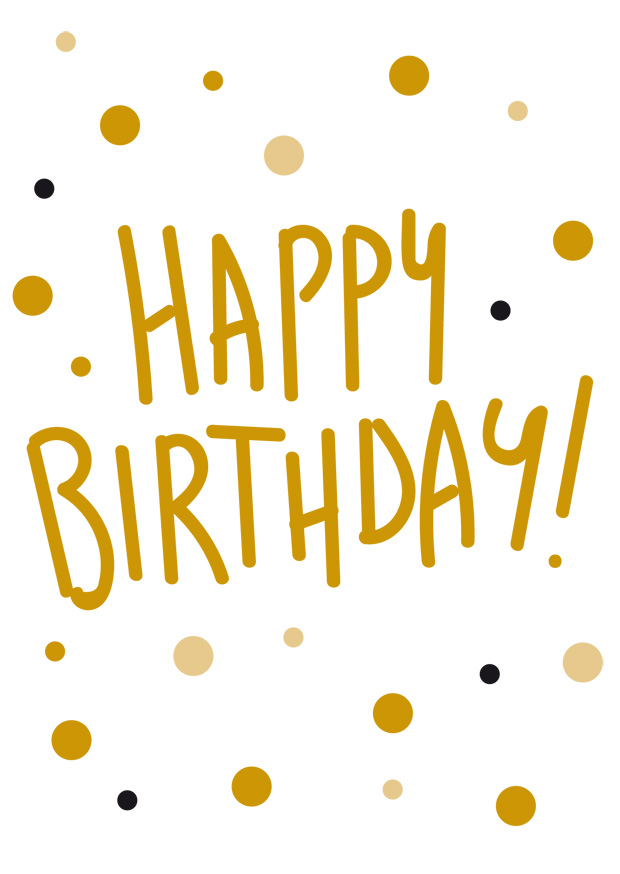 HAPPY BIRTHDAY PUNKTE