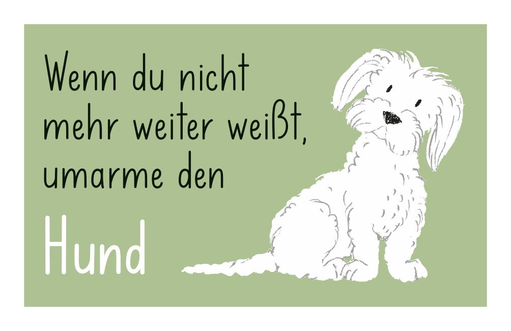 UMARME DEN HUND - Magnete