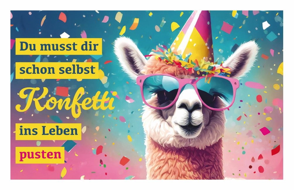 KONFETTI INS LEBEN - Magnete