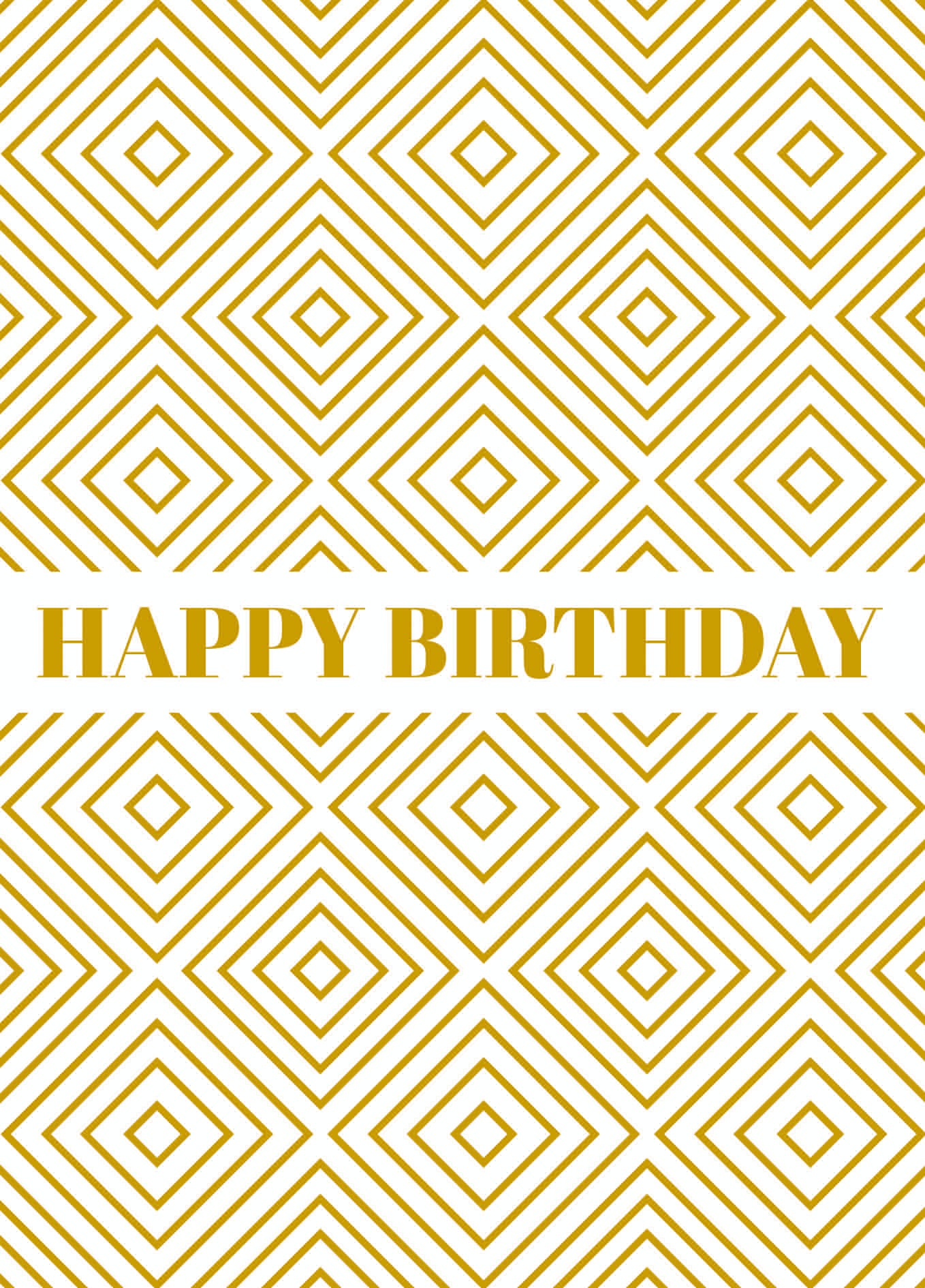 0109-6001 HAPPY BIRTHDAY QUADRATE