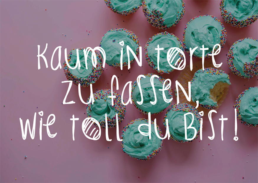 KAUM IN TORTE ZU FASSEN