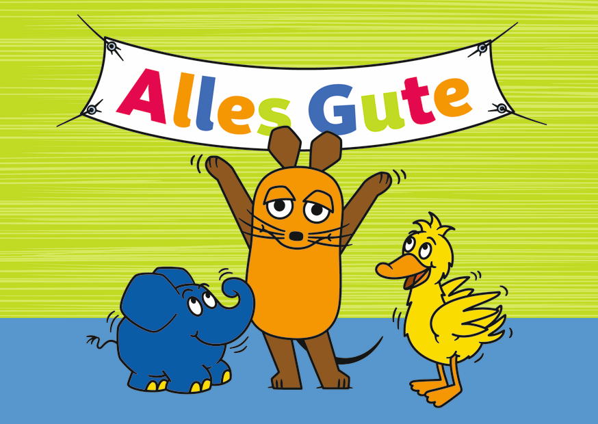 Girlande Alles Gute