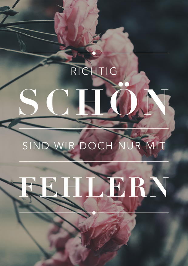 DOCH NUR MIT FEHLERN