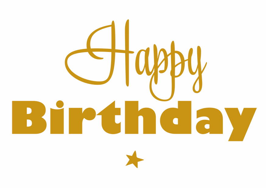 HAPPY BIRTHDAY STERN