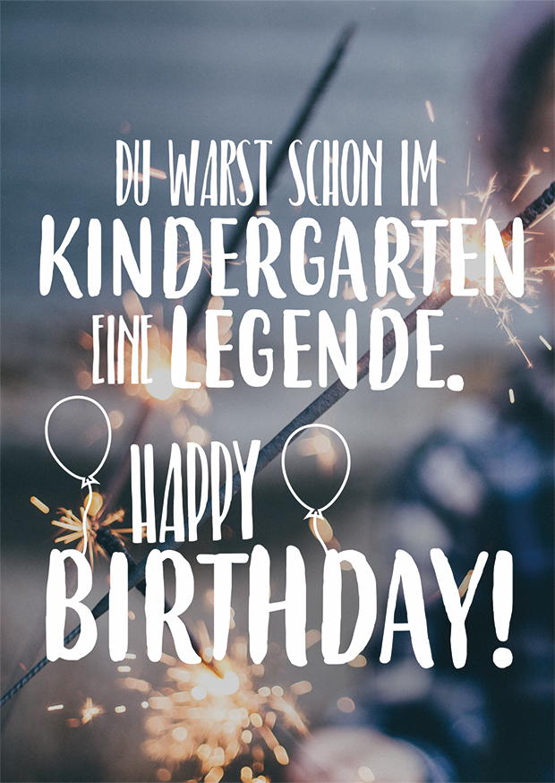 IM KINDERGARTEN EINE LEGENDE