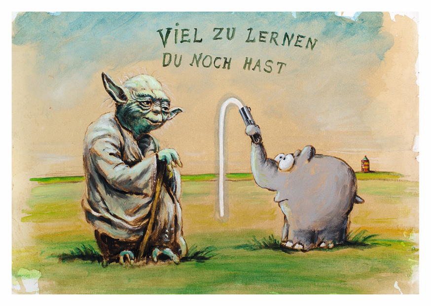 OTTI-WAAN KENOBI - VIEL ZU LERNEN DU NOCH HAST