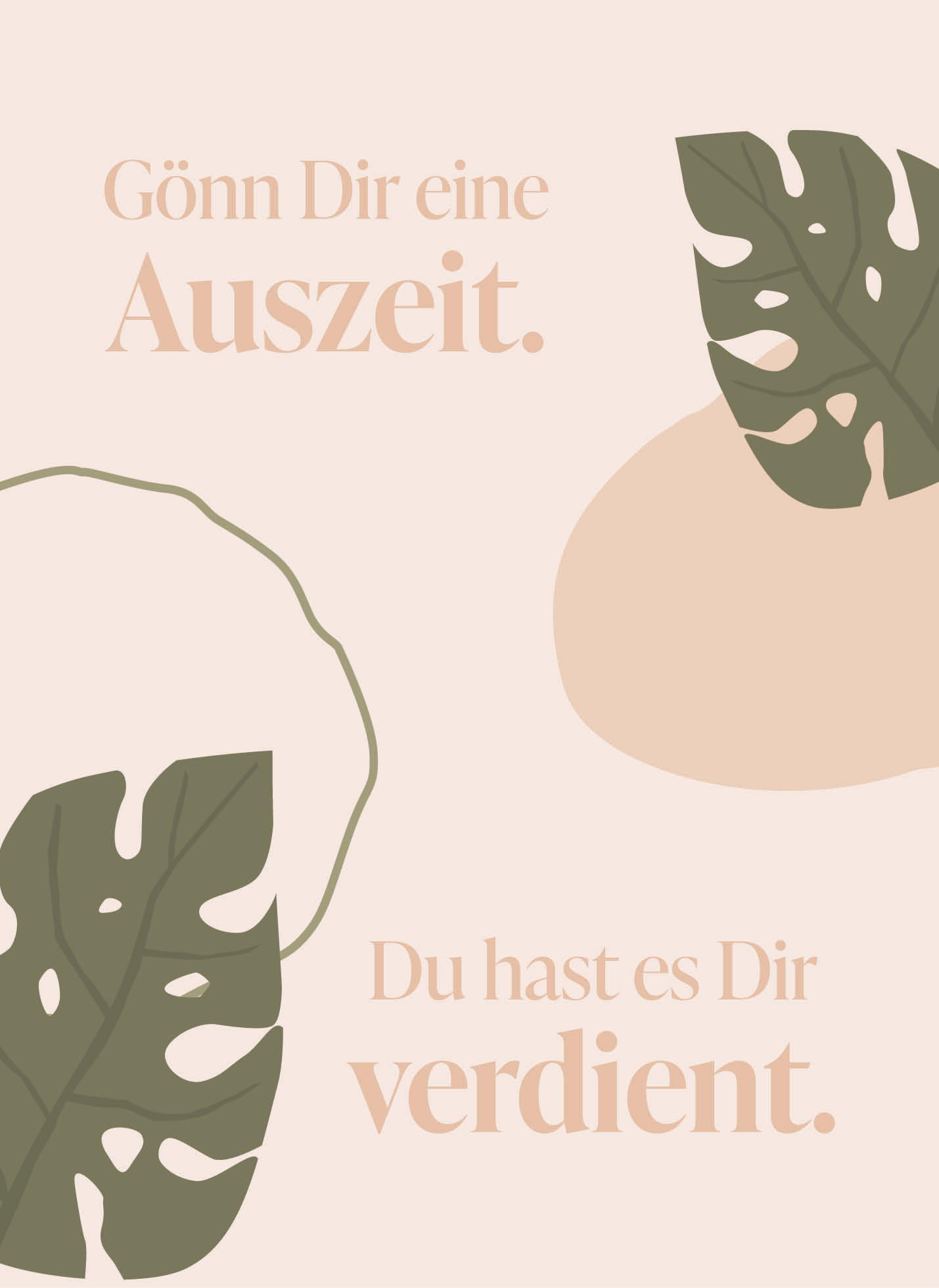 Gönn Dir Eine Auszeit. Du Hast Es Dir Verdient.