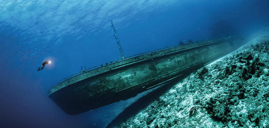 WRACK VOR DEN BAHAMAS * XXL
