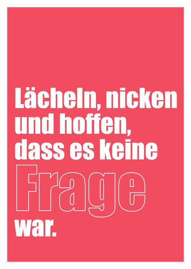 Dass Es Keine Frage War