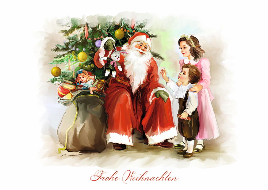 NOSTALGIE WEIHNACHTSMANN