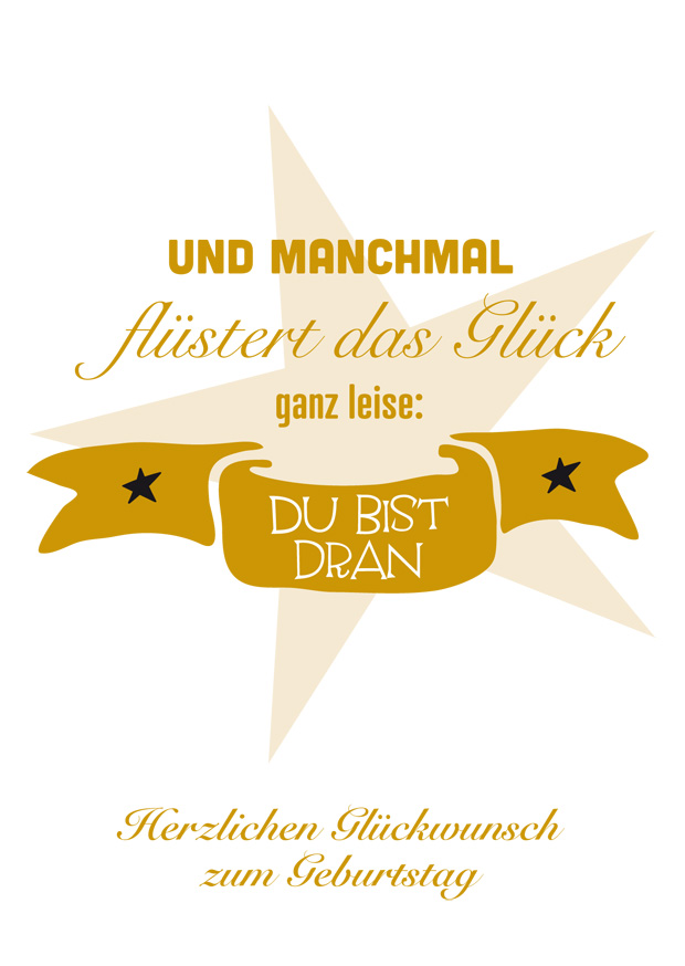 Und Manchmal Flüstert Das Glück