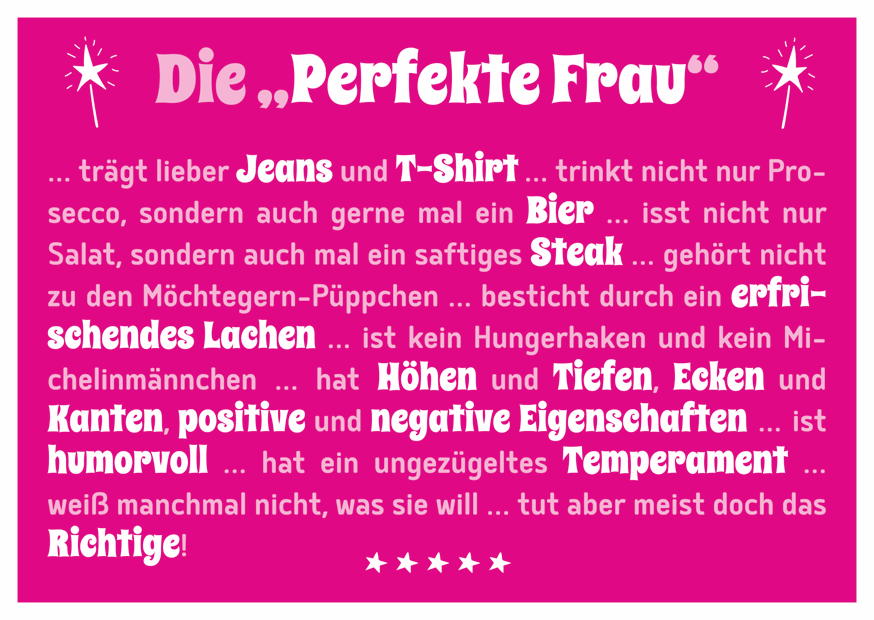 Die Perfekte Frau