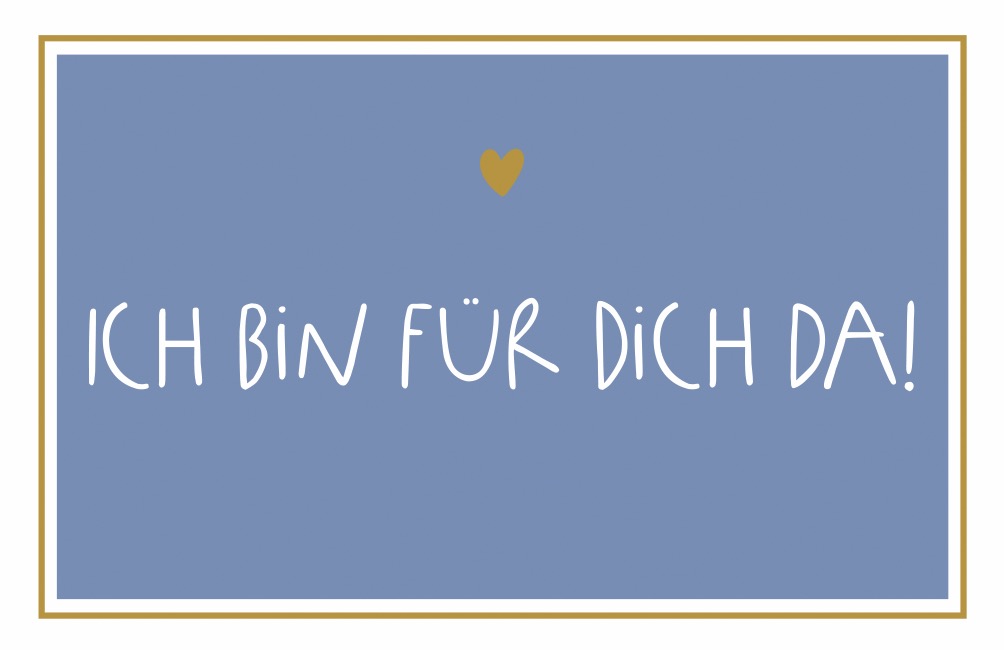ICH BIN FÜR DICH DA - MAGNETE GOLD