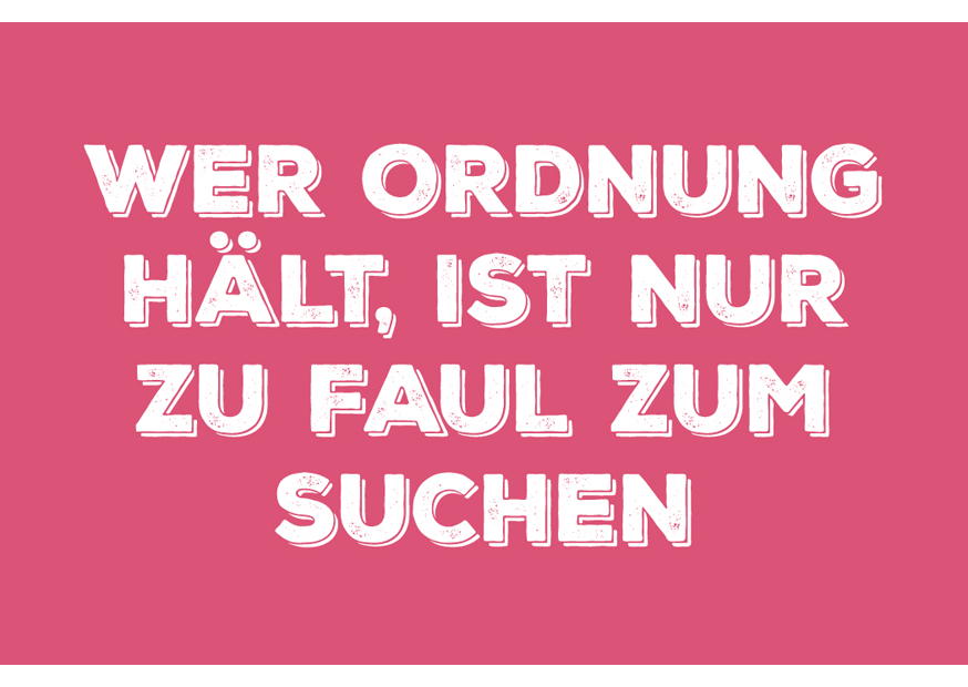 Wer Ordnung Hält - Magnete Spezial