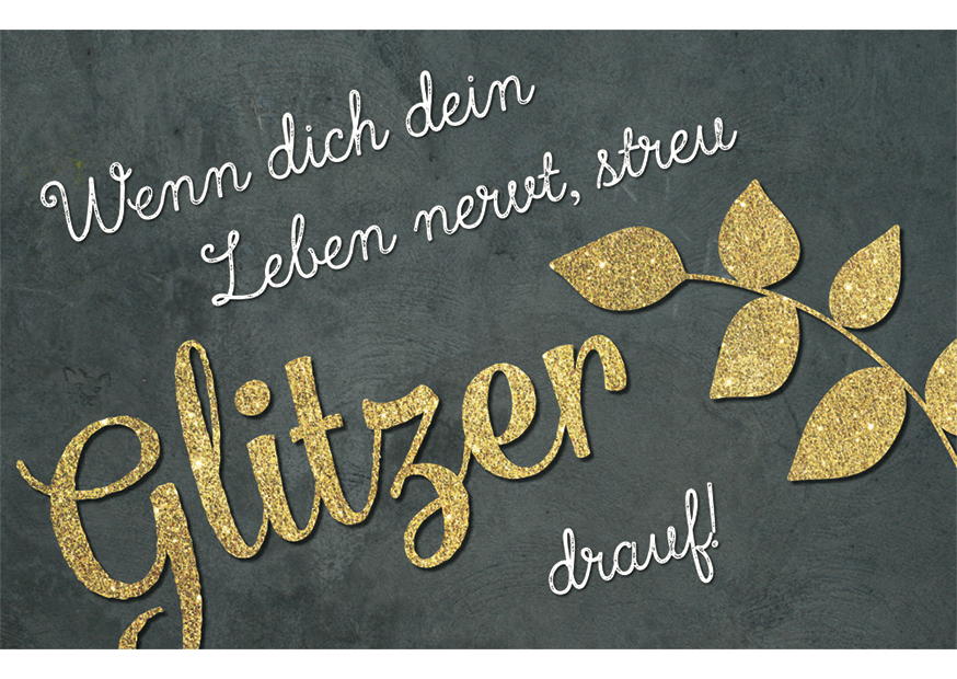 STREU GLITZER DRAUF - MAGNETE
